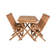Kenya Spisebord 120*70*H75 + Kenya stoler u/armstøtte Venture Design Spisegruppe