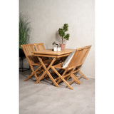 Kenya Spisebord 120*70*H75 + Kenya stoler u/armstøtte Venture Design Spisegruppe