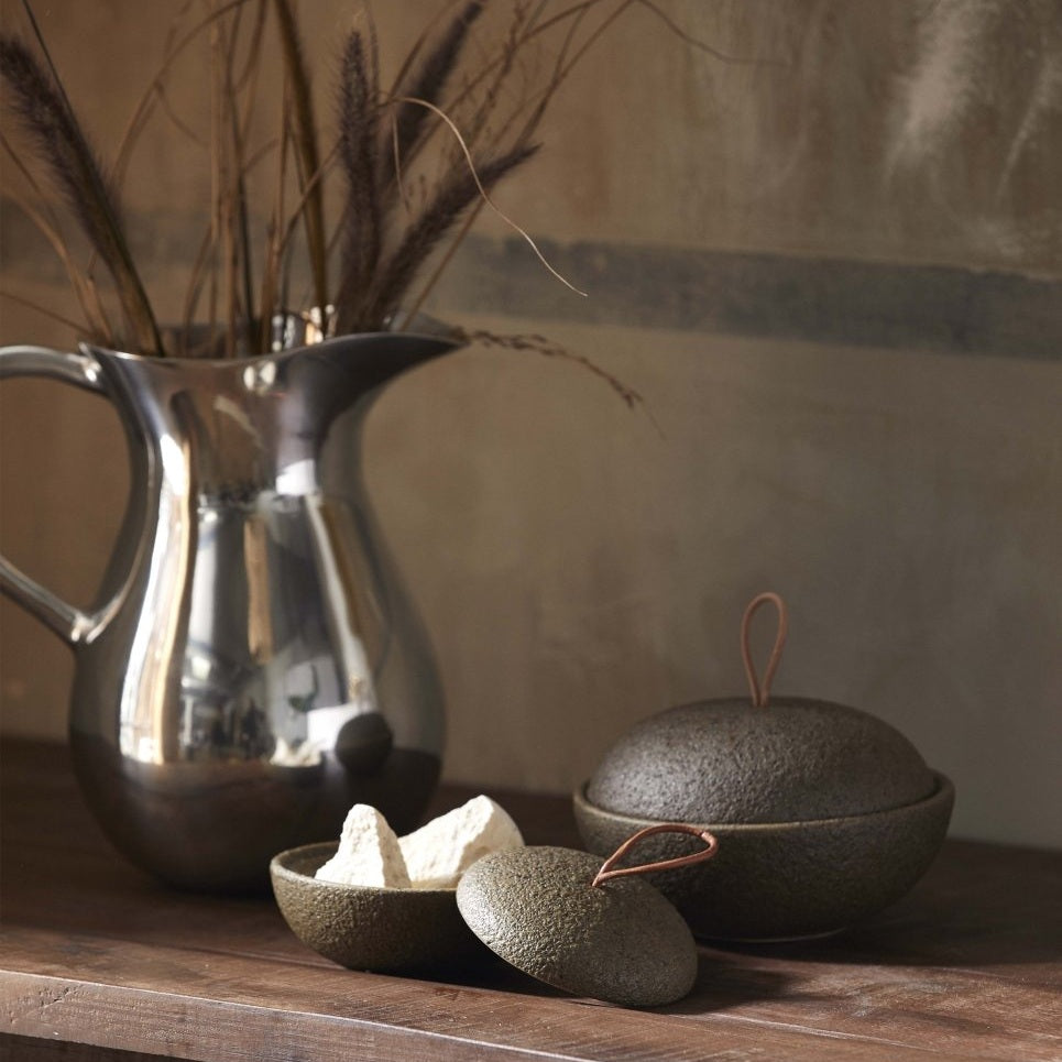 SANDY-beholder, L - grønt Nordal DECO ITEMS