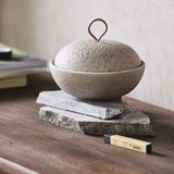 SANDY-beholder, S - sand Nordal DECO ITEMS