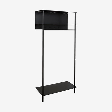 SETUN garderobestativ av jern - 190x88 cm - sort Nordal COAT RACKS