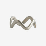 SKYE serviettring - sølvfinish Nordal DECO ITEMS