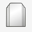 SKYLARK speil i jern, 102x82 cm - sort Nordal MIRRORS