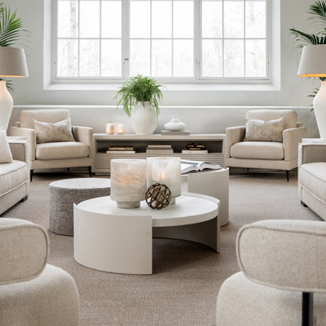 OAKLAND sofabord Ø100