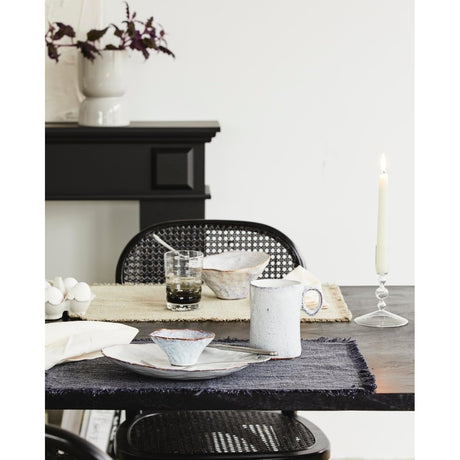 SOISALO krukker i steinkjortel m/hank - stor - h12 cm - isblå Nordal TABLEWARE