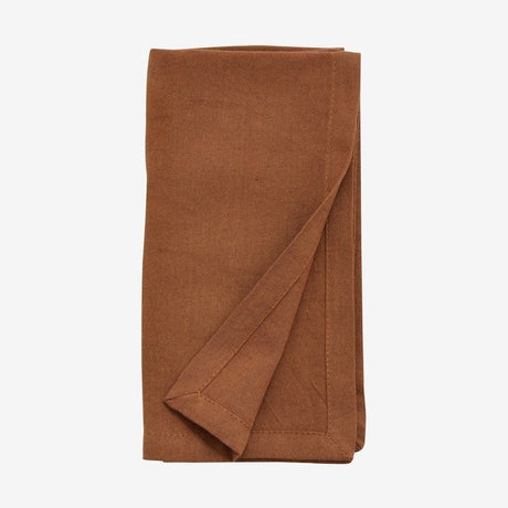 Stofftørkle i bomull - 40x40 cm - brun Nordal TABLECLOTH