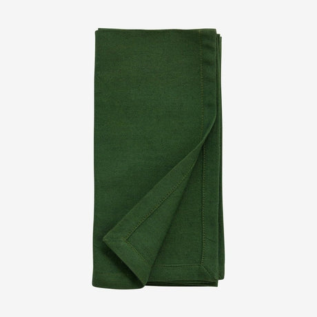Stofftørkle i bomull - 40x40 cm - grønt Nordal TABLECLOTH