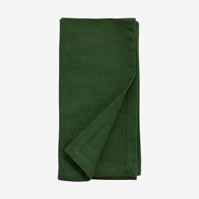 Stofftørkle i bomull - 40x40 cm - grønt Nordal TABLECLOTH