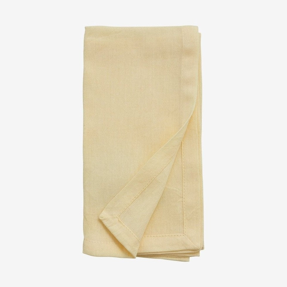 Kjøtttørkle - 40x40 cm - lysgul Nordal TABLECLOTH