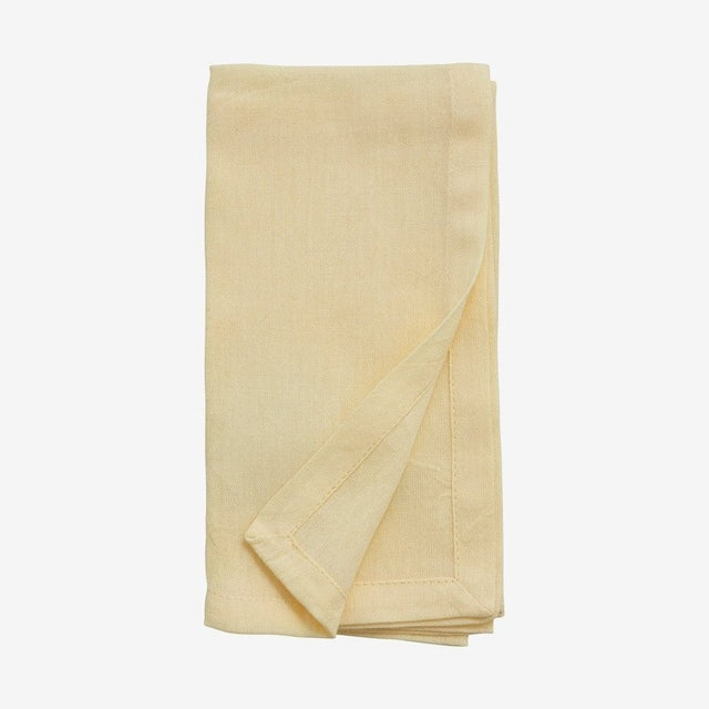 Kjøtttørkle - 40x40 cm - lysgul Nordal TABLECLOTH