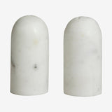 SUMAK salt og pepper sett i marmor - hvit Nordal KITCHEN AC