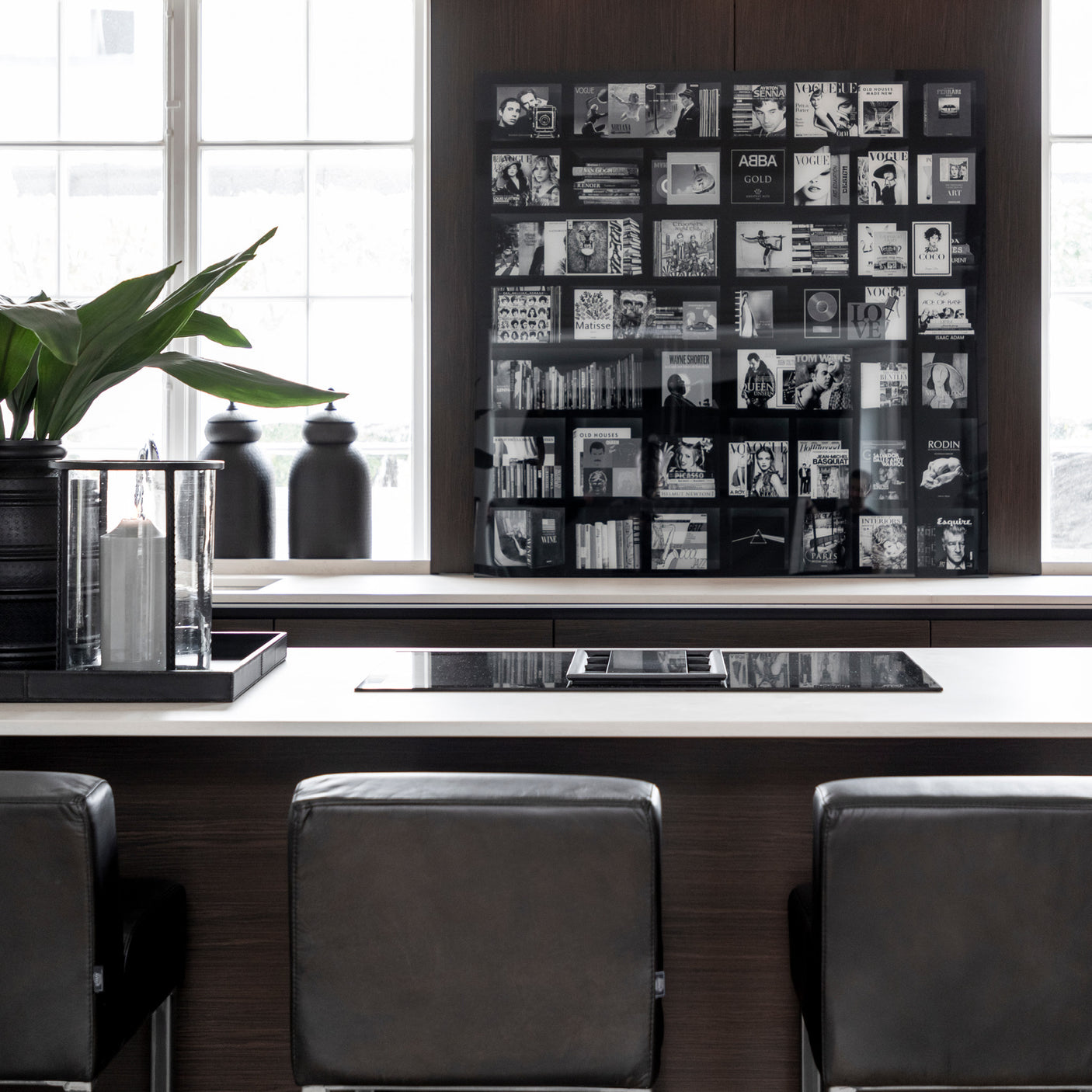 BOOK CASE FASHION BLACK Artwood Bilde