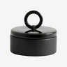 TAZA oppbevaringskrukke - sort Nordal DECO ITEMS