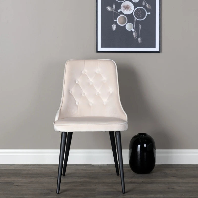 Velvet Deluxe Dining Chair Venture Design Spisestol
