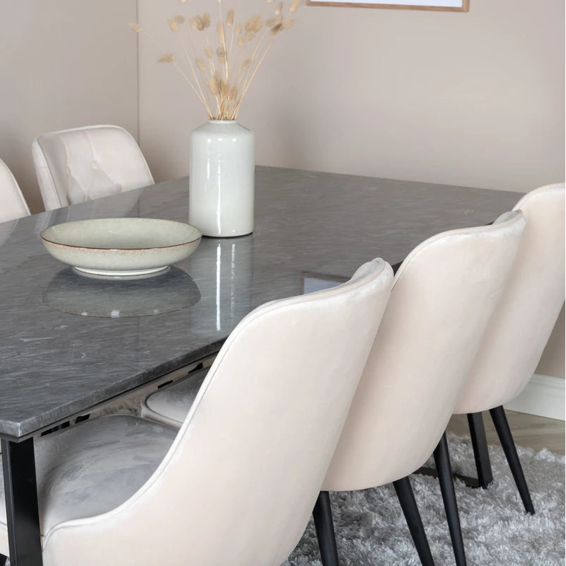 Velvet Deluxe Dining Chair Venture Design Spisestol