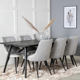 Velvet Deluxe Dining Chair Venture Design Spisestol