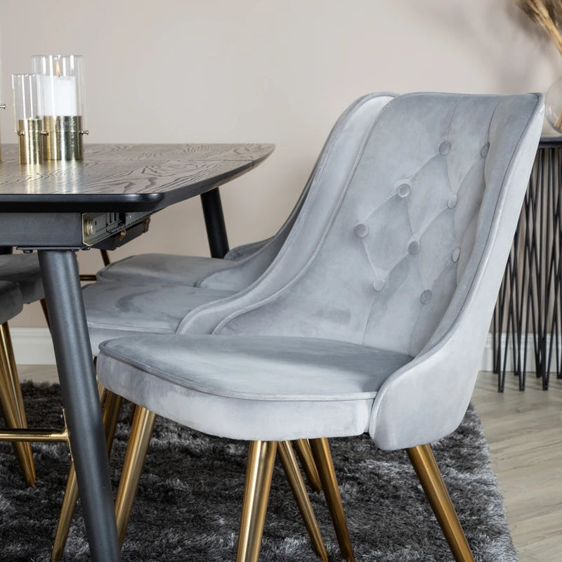 Velvet Deluxe Dining Chair Venture Design Spisestol