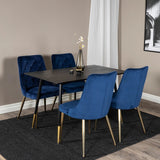 Velvet Deluxe Dining Chair Venture Design Spisestol