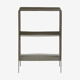 TUO seng/sidebord i jern - 40x30 cm - olivengrønn Nordal WALL/ DISP