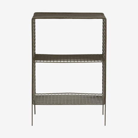 TUO seng/sidebord i jern - 40x30 cm - olivengrønn Nordal WALL/ DISP