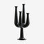 ULOPU 4 armet lysestage - sort Nordal CANDLEHOLD