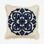 URSA-pussekorper - råhvit/blå Nordal PILLOWS