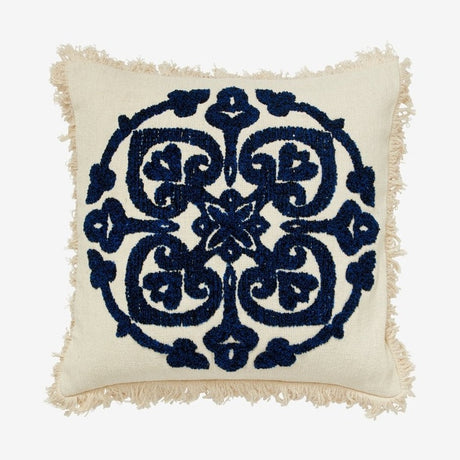 URSA-pussekorper - råhvit/blå Nordal PILLOWS