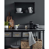 Waffelkjøtt - hvit/sort Nordal KITCHENTEX