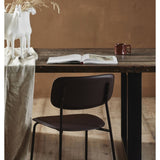 VINTAGE spisebord i tre og jern - 220x100 - natur/sort Nordal TABLES