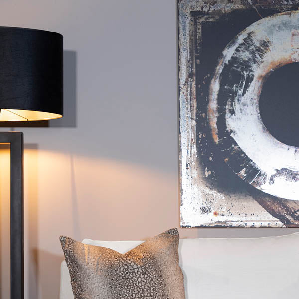CIRCLE BLACK Artwood Bilde