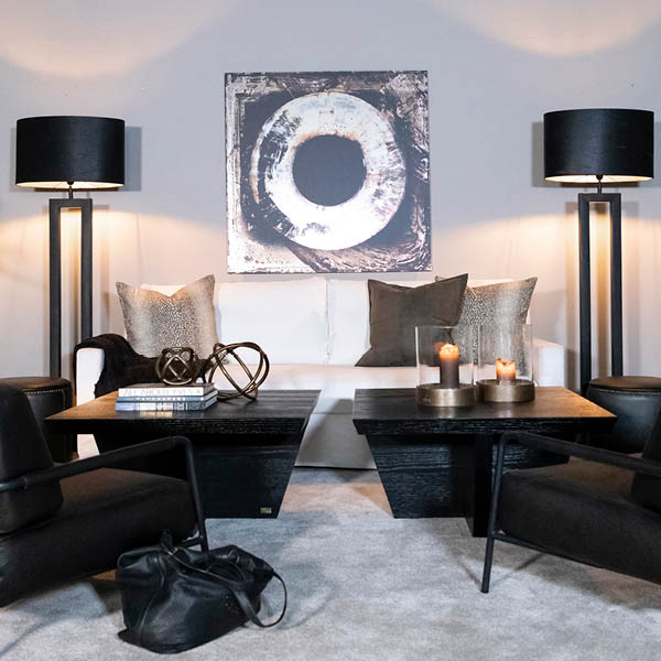 CIRCLE BLACK Artwood Bilde