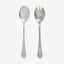 CARUM salatbestick m/vintage look - 2 deler - rustfritt stål Nordal CUTLERY