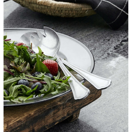 CARUM salatbestick m/vintage look - 2 deler - rustfritt stål Nordal CUTLERY
