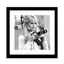 Glass picture w/ frame Brigitte Bardot no.2 Homefactory