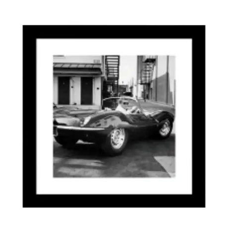 Glass picture w/frame Steve Mcqueen no.2 Homefactory