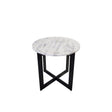 Sidebord Alexandria rundt Gjelder 1 stk Outletvare Homefactory Sidebord
