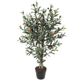 Kunstig plante: Olive tree with wood trunk 90cm fra Homefactory - Bildenr: 1