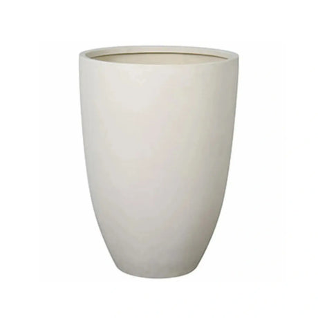 Potte: Fiber pot Cream Ø:39,5cm H54cm: Fiber Cream fra Homefactory - Bildenr: 1