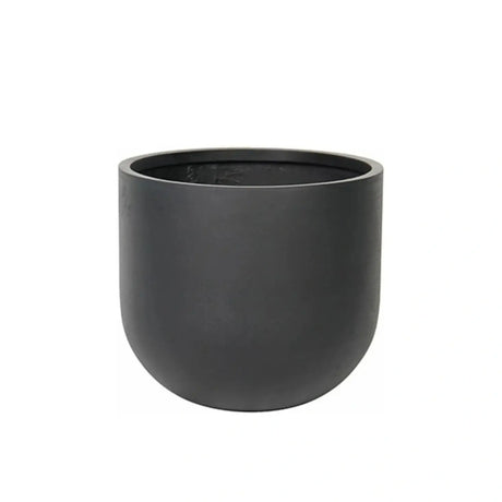 Potte: Fiber pot Black Ø:34,5cm H31cm: Fiber Black fra Homefactory - Bildenr: 1