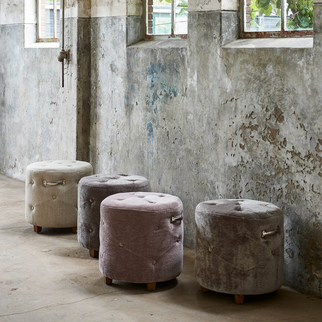 Bowery Footstool Riviera Maison Krakk