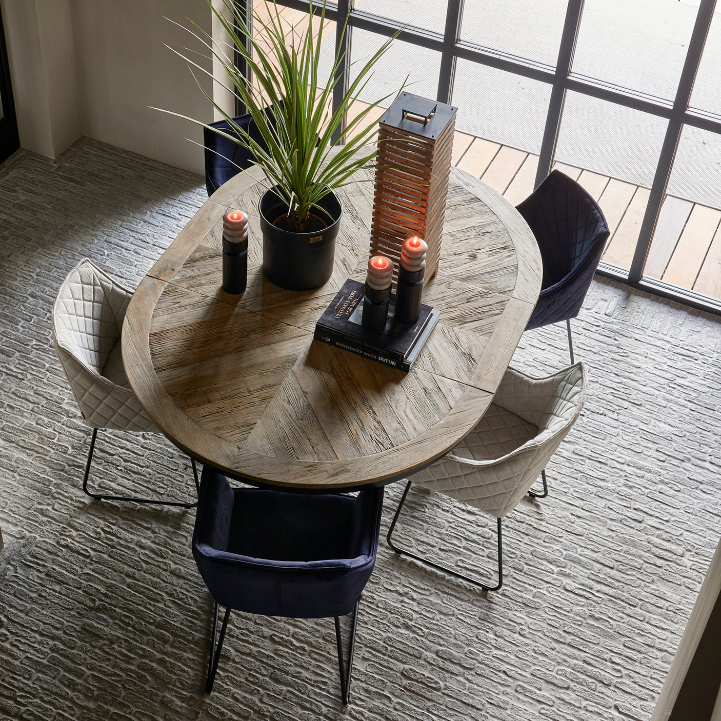 Le Marais spisebord uttrekkbar Riviera Maison Spisebord