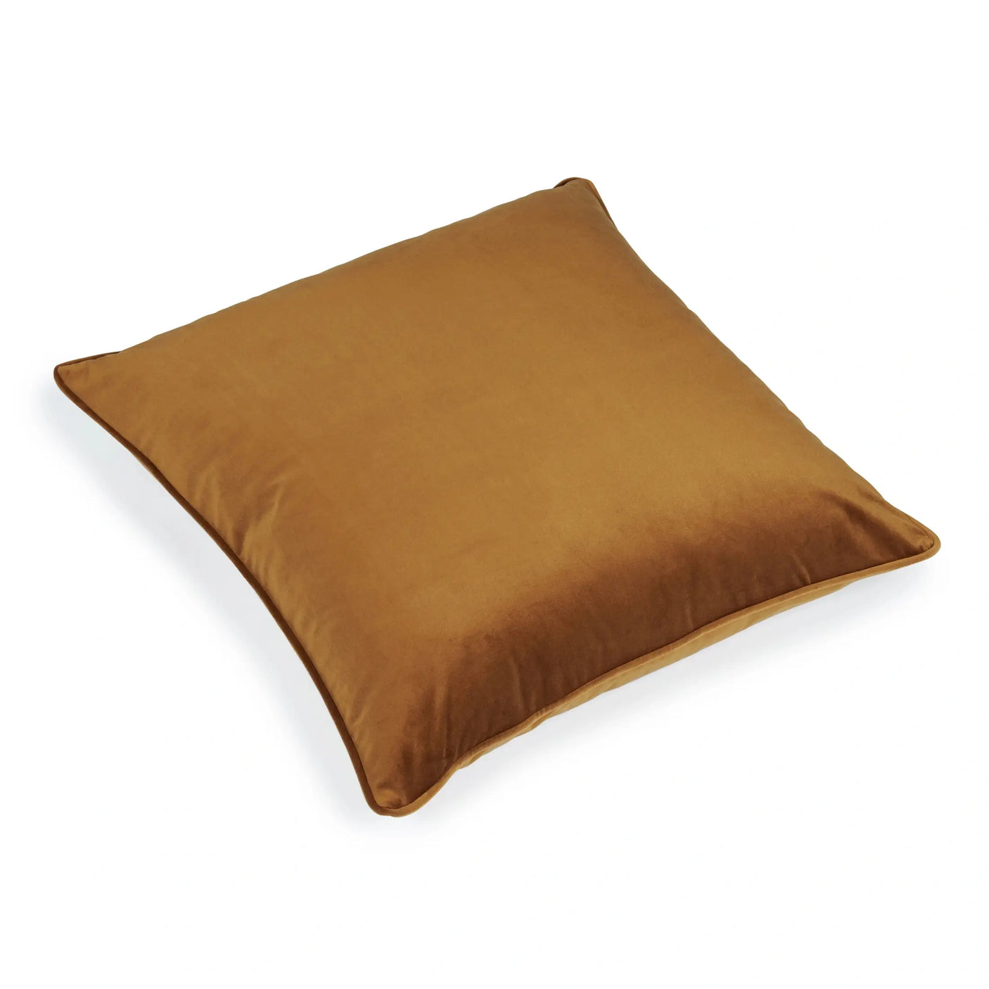 Pute: Pute Plain Carrington 55x55 Velour Caramel fra Homefactory - Bildenr: 5