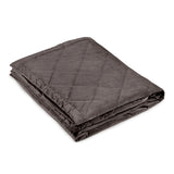 Sengeteppe: Sengeteppe 240x135 Velour Brown fra Homefactory - Bildenr: 2