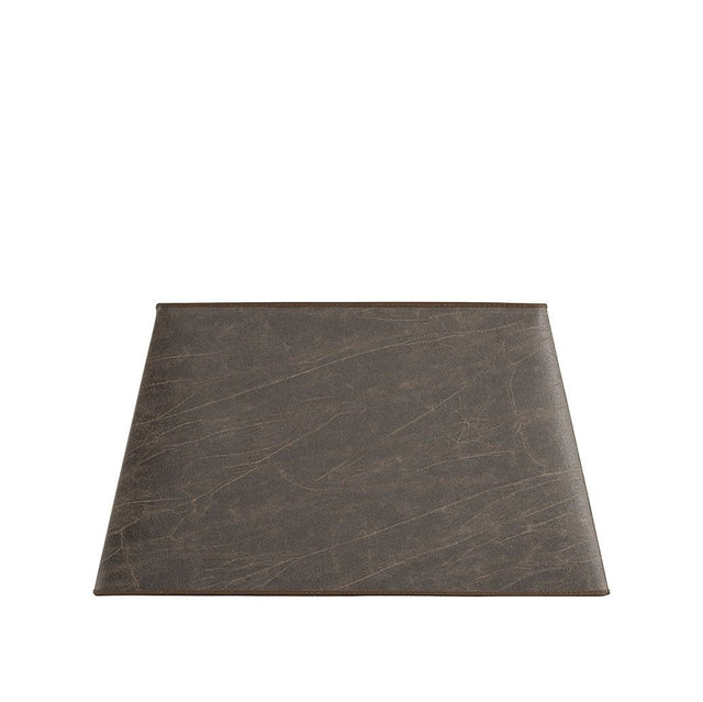 Lampeskjerm: SHADE RECTANGULAR Leather Pale Brown Leather Pale Brown fra Artwood - Bildenr: 1