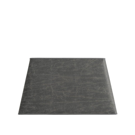 Lampeskjerm: SHADE RECTANGULAR Leather Grey Leather Grey fra Artwood - Bildenr: 1