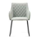 Spisestol: Frisco Drive spisestol Belgium weave - soft green fra Riviera Maison - Bildenr: 122